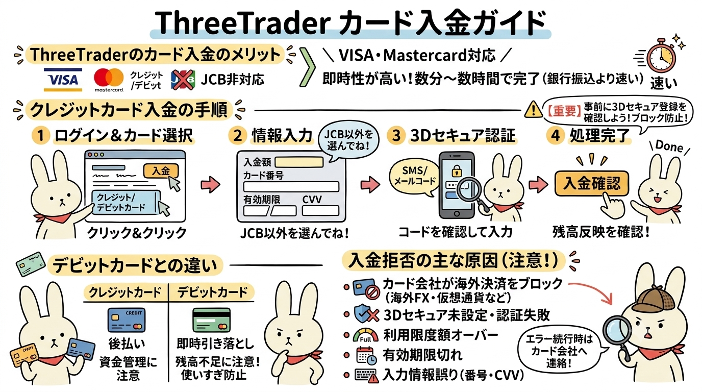 threetrader入金ガイド