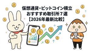 仮想通貨・ビットコイン積立おすすめ取引所7選【2026年最新比較】