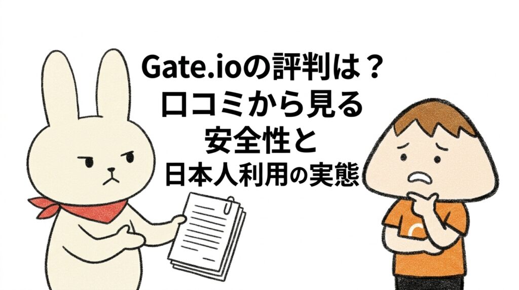 Gate.ioの評判は？口コミから見る安全性と日本人利用の実態
