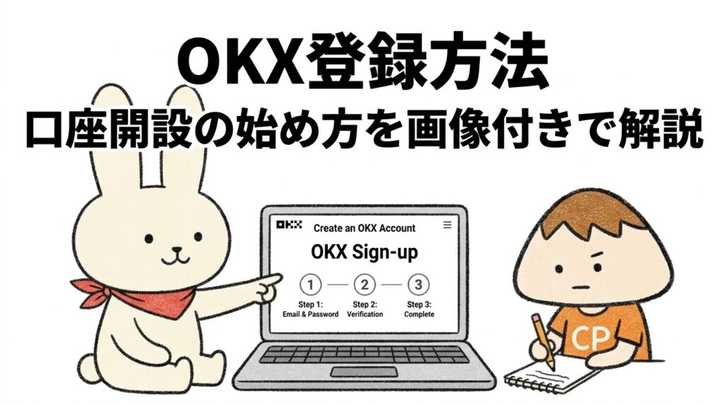 OKX登録方法 口座開設の始め方を画像付きで解説
