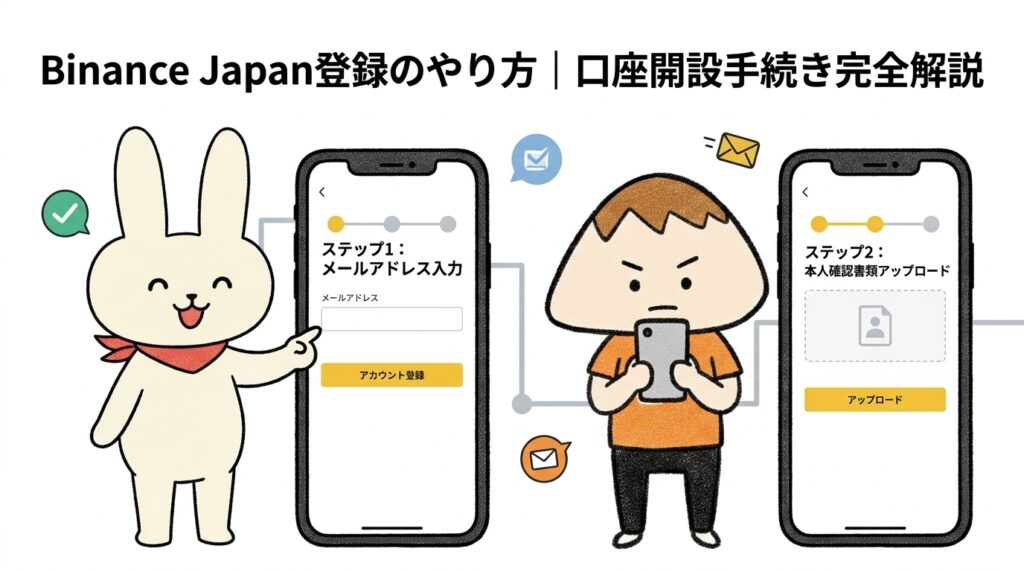 Binance Japan登録のやり方口座開設手続き完全解説