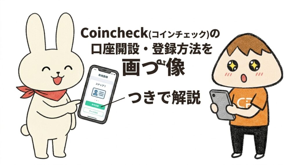 Coincheck(コインチェック)の口座開設・登録方法を画像つきで解説