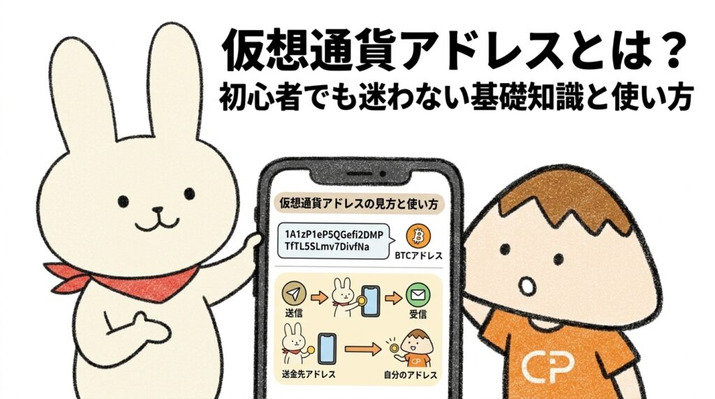 仮想通貨アドレスとは？初心者でも迷わない基礎知識と使い方