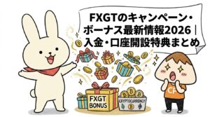 FXGTのキャンペーン・ボーナス最新情報2026入金・口座開設特典まとめ