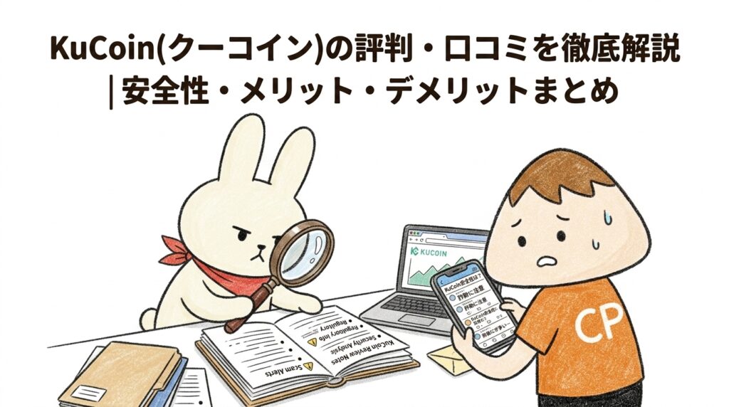KuCoin(クーコイン)の評判・口コミを徹底解説安全性・メリット・デメリットまとめ