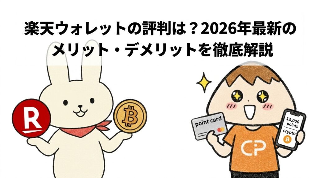 楽天ウォレットの評判は？2026年最新のメリット・デメリットを徹底解説