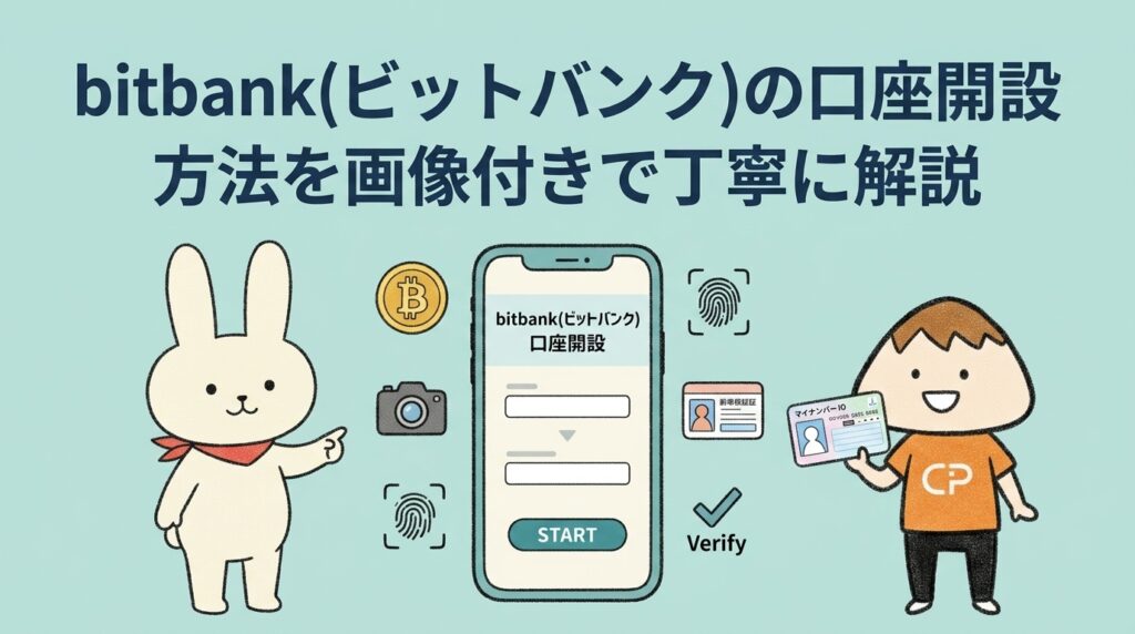bitbank(ビットバンク)の口座開設方法を画像付きで丁寧に解説