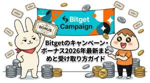 Bitgetのキャンペーン・ボーナス2026年最新まとめと受け取り方ガイド