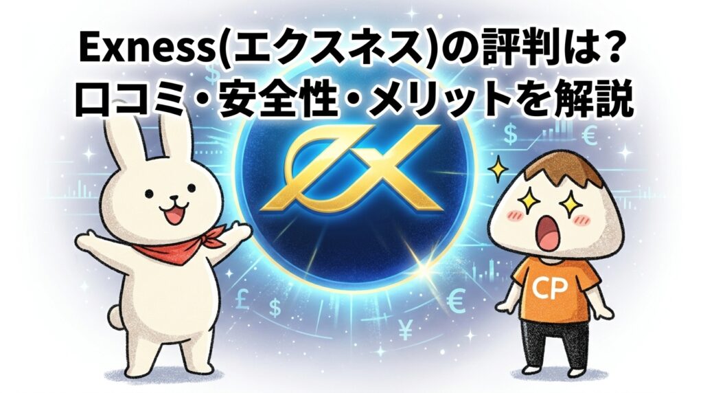 Exness(エクスネス)の評判は?口コミ・安全性・メリットを解説