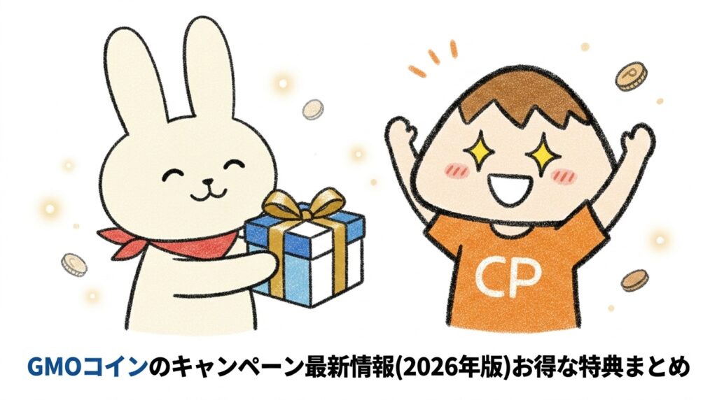 GMOコインのキャンペーン最新情報(2026年版)お得な特典まとめ