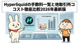 Hyperliquidの手数料一覧と他取引所コスト徹底比較2026年最新版