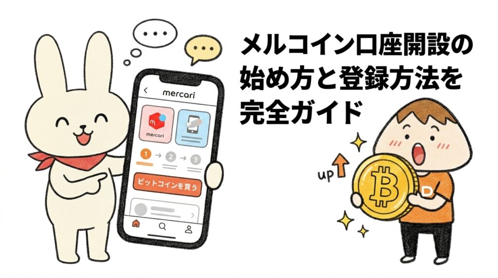 メルコイン口座開設の始め方と登録方法を完全ガイド