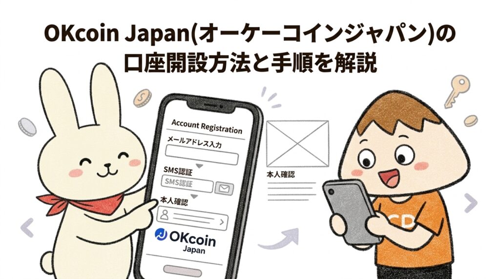 OKcoin Japan(オーケーコインジャパン)の口座開設方法と手順を解説