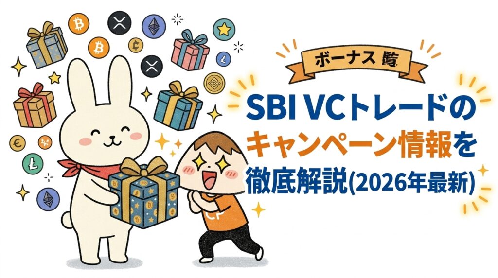 SBI VCトレードのキャンペーン情報を徹底解説(2026年最新)