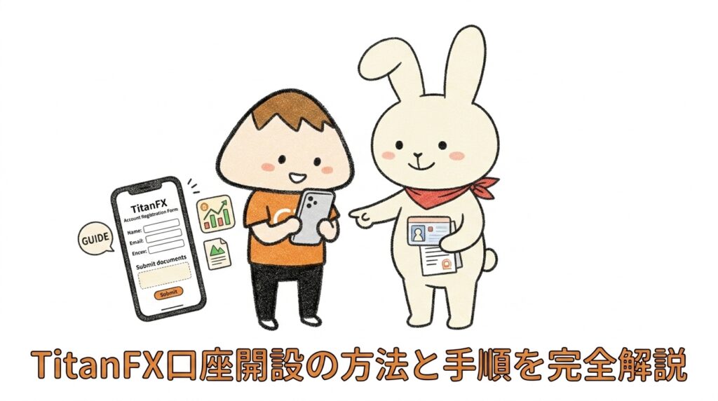 TitanFX口座開設の方法と手順を完全解説