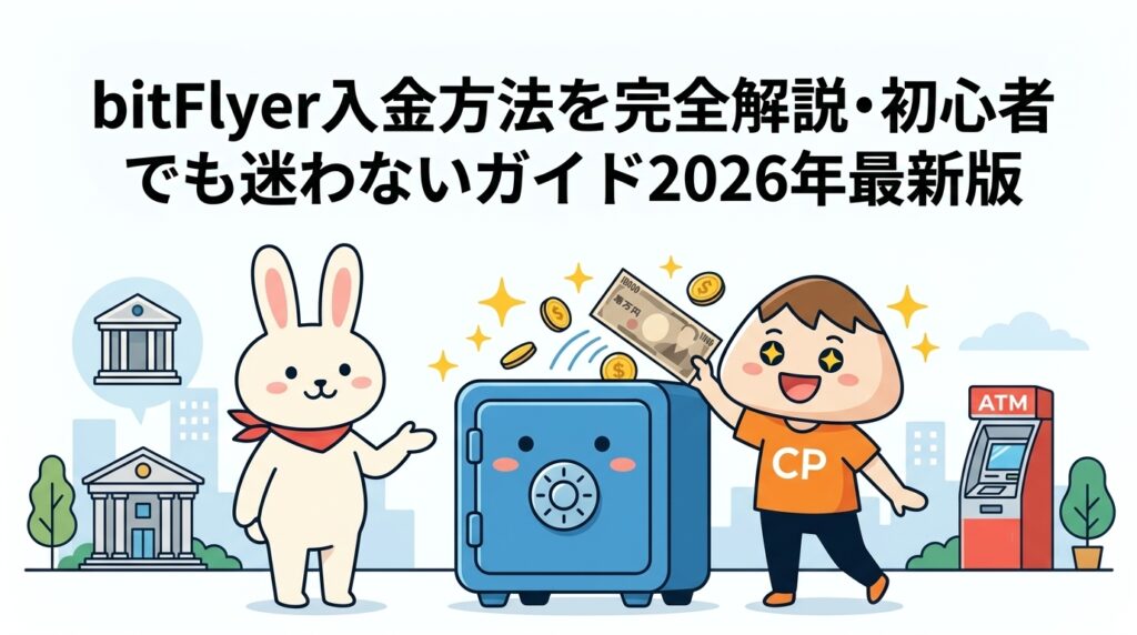 bitFlyer入金方法を完全解説・初心者でも迷わないガイド2026年最新版