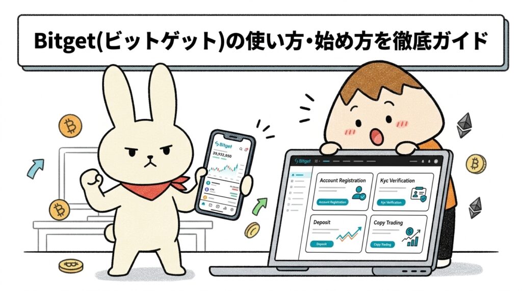 Bitget(ビットゲット)の使い方・始め方を徹底ガイド