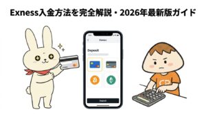 Exness入金方法を完全解説・2026年最新版ガイド