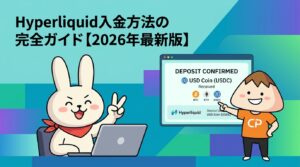 Hyperliquid入金方法の完全ガイド【2026年最新版】