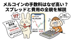メルコインの手数料はなぜ高い？スプレッドと費用の全貌を解説