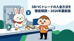 SBI VCトレードの入金方法を徹底解説・2026年最新版