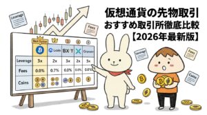 仮想通貨の先物取引おすすめ取引所を徹底比較【2026年最新版】