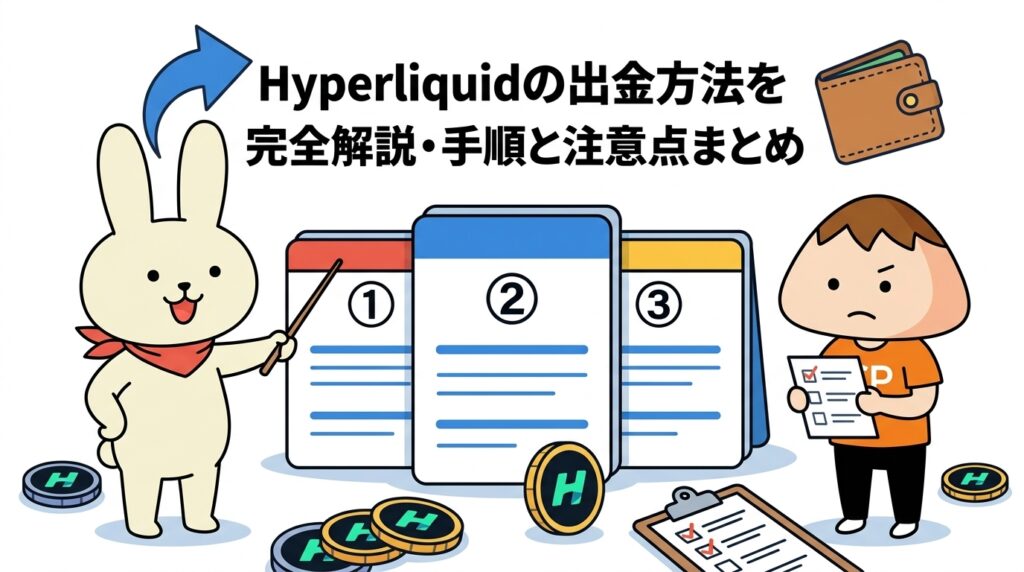 Hyperliquidの出金方法を完全解説・手順と注意点まとめ