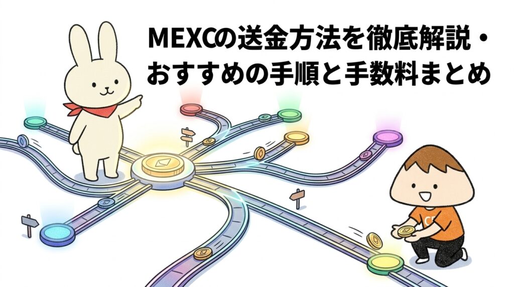 MEXCの送金方法を徹底解説・おすすめの手順と手数料まとめ