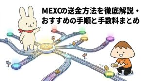 MEXCの送金方法を徹底解説・おすすめの手順と手数料まとめ
