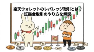 楽天ウォレットのレバレッジ取引とは？証拠金取引のやり方を解説